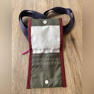 Lululemon crossbody travel card case